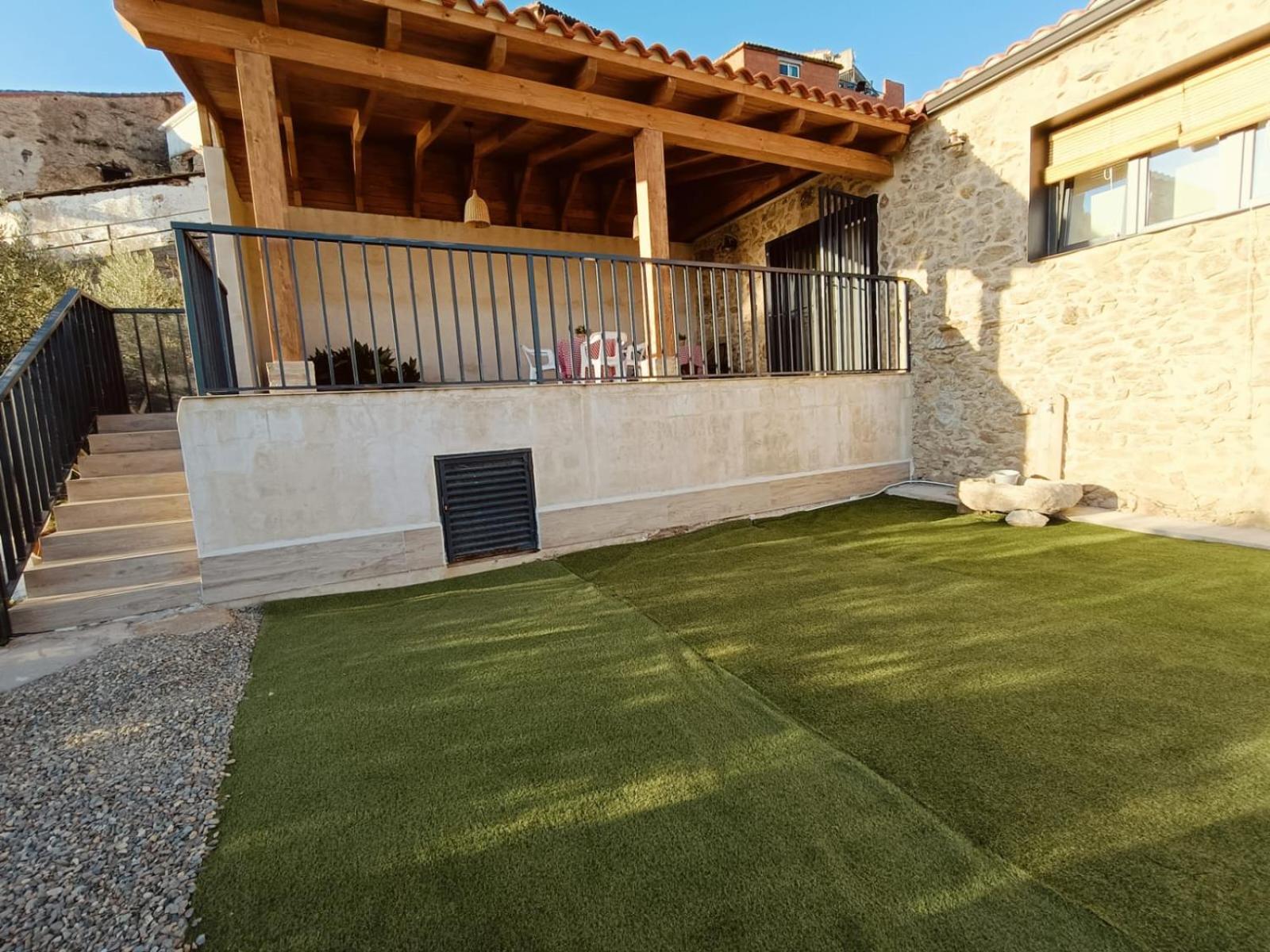 La Casa De Abajo Villa Arroyomolinos de la Vera Bagian luar foto